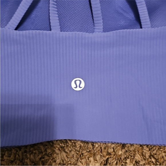 Lululemon Nwts Like A Cloud LongLine Bra 12 B/C Ribbed WLIN - Picture 6 of 11